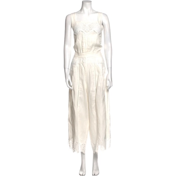 ZIMMERMANN EMPIRE VIRTUE JUMPSUIT WHITE Size: Zimmerman 3 - Picture 13 of 15